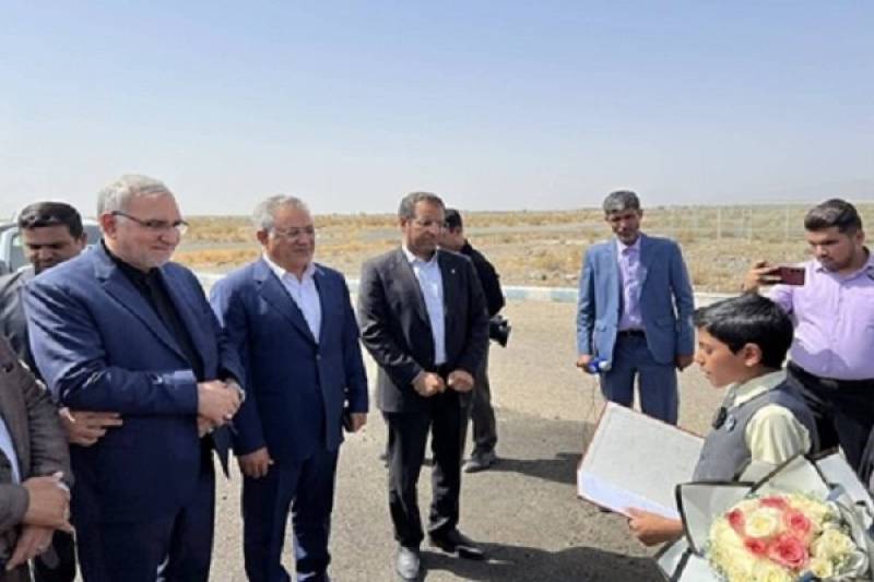 افتتاح ۶۶ پروژه سلامت در جیرفت